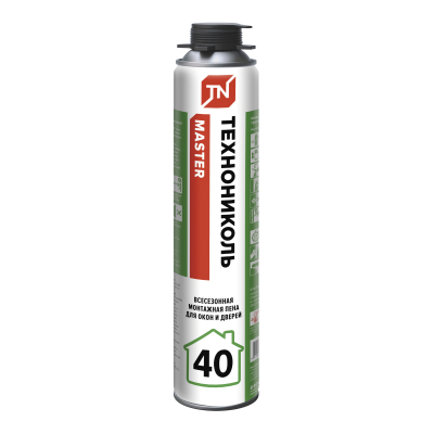 пена монт ТЕХНОНИКОЛЬ Мастер40 проф 1л