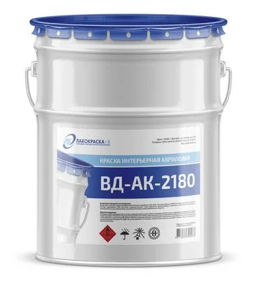краска ВД-АК-2180 1.3кг влагост ЭкоттераЕвролатекс