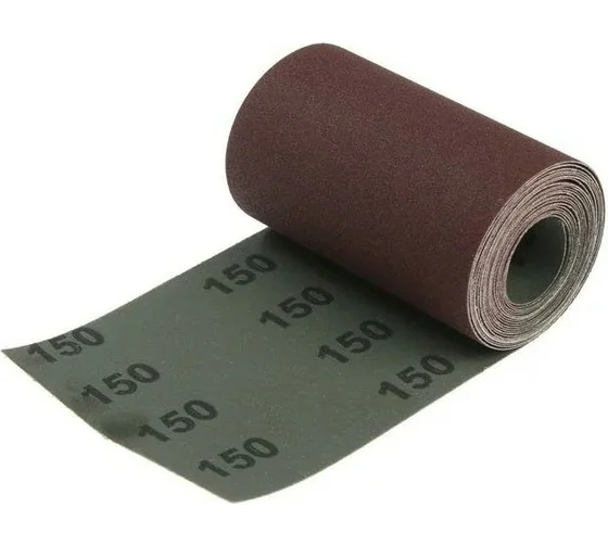бумага наждач 100мм*3м Р150 ABRAFORCE 20шт 60932