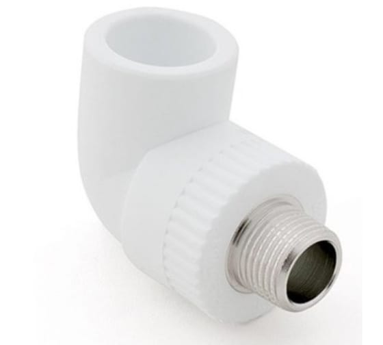 Угольник PP-R комбинированный наружный 20-1\2 10799