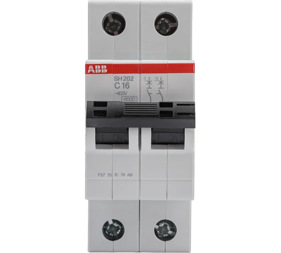 автомат-выключ АВВ16А 2пол C SH202 1289
