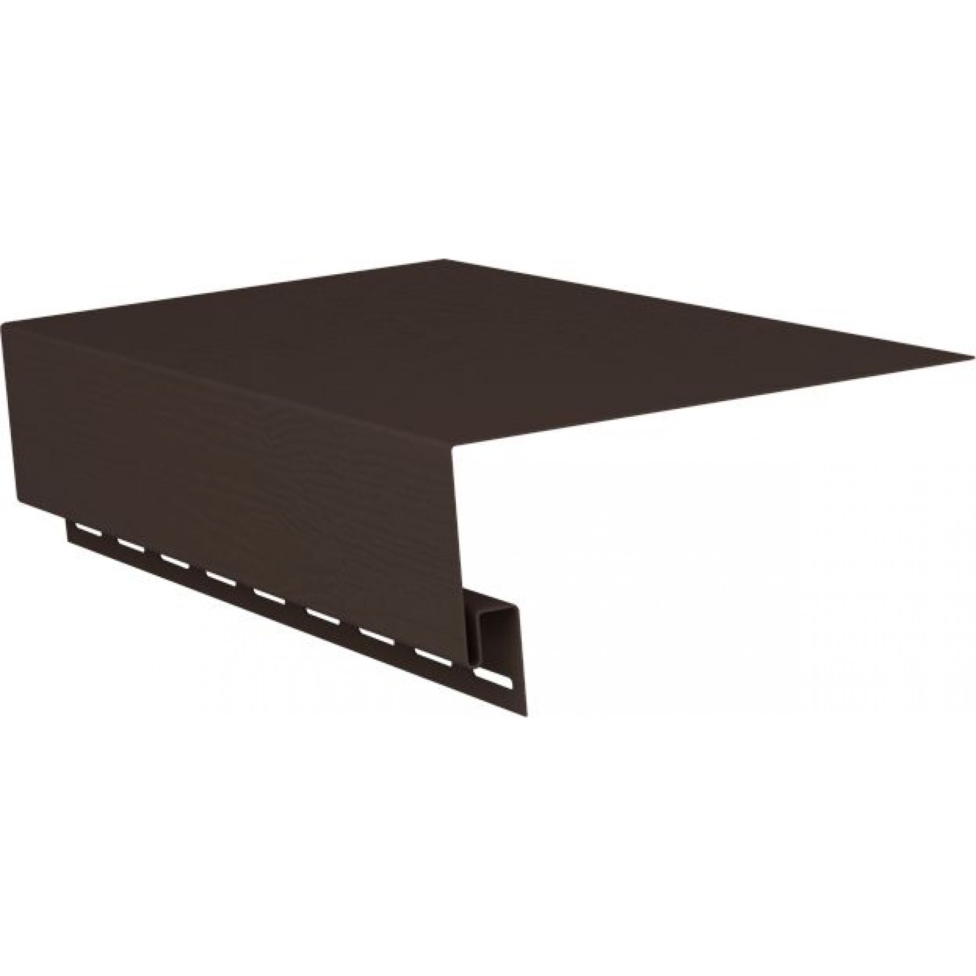 Планка околооконная 3.05 Коричневая Grand Line