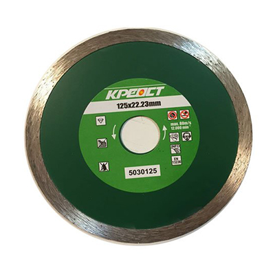 Диск алмазный по камню 125*22.23 гладкий Креост 5030125