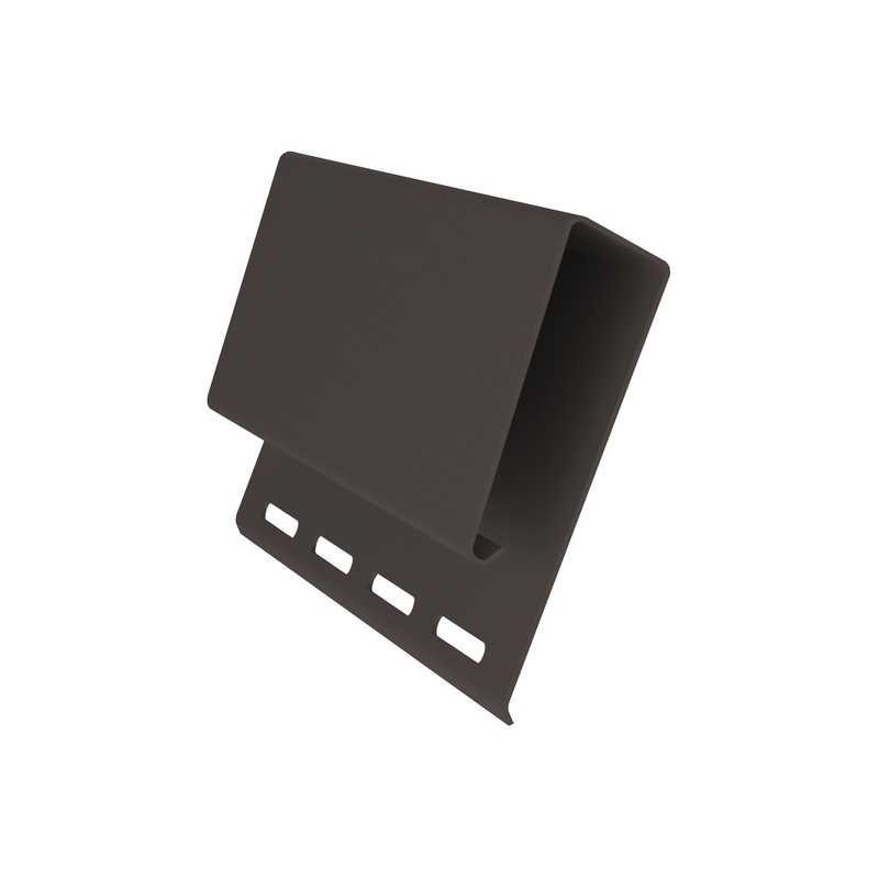 Наличник планка-J широкая 3.05 Коричневая GL