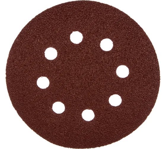 круг шлифов\нажд\перф (5шт) Р60 125мм Бибер70682