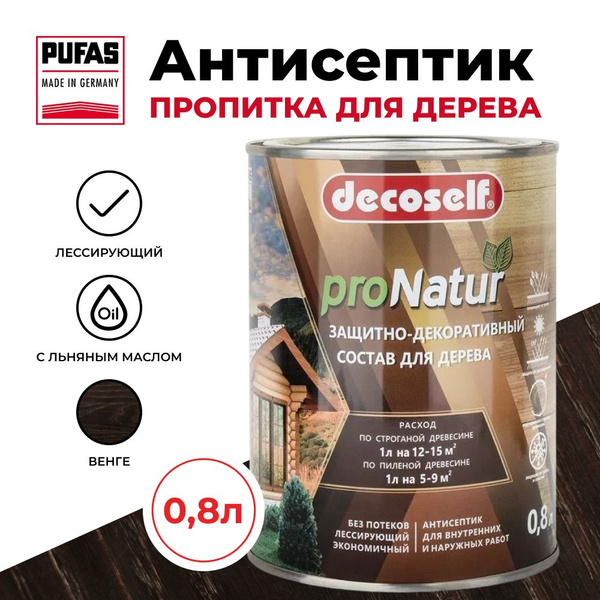 антисептик Пуфас ProNatur 0.8 венге
