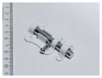 Задвижка ЗТ-40 цинк/белая