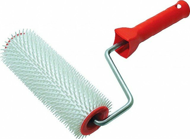 Валик игольчатый 240мм для бетона Золдер 336708