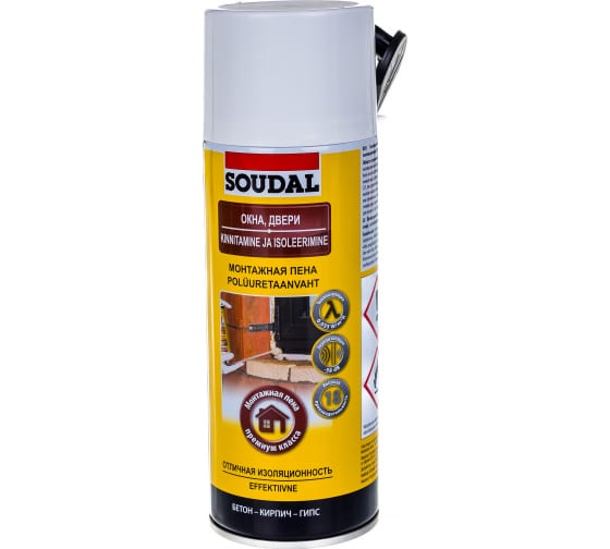 Пена монтажная SOUDAL 300мл ручная 