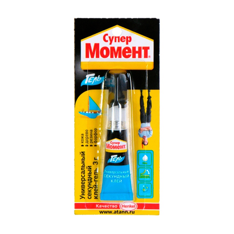 Клей Момент-Супер Гель 3г 
