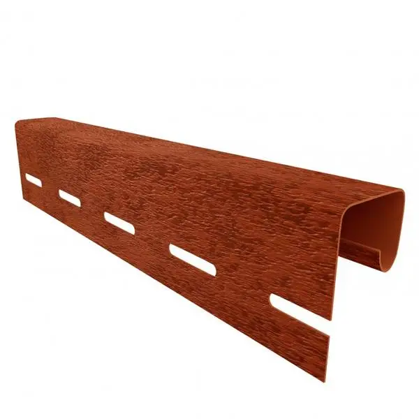 Планка-J Кирпич красный Ю-Пласт 