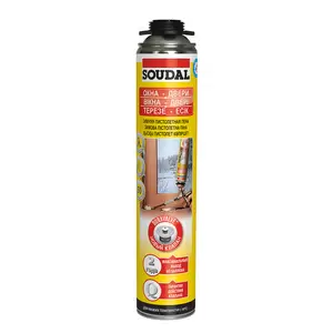 Пена монтажная SOUDAL Yellow Prof 750мл профессиональная зимняя