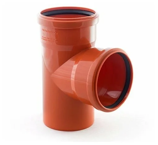 Тройник канализационный наружный 110*87 РТП 11678 