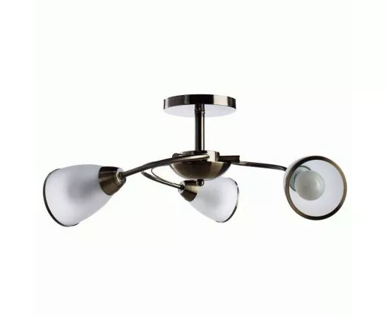 Люстра Innocente 3*40W 57*24см белая античная бронза 74091