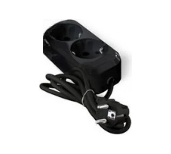 удлинитель 2м\2гн б\заз Юниверсал 161393