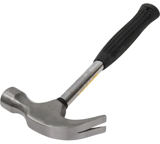 молоток-гвоздодер 600г стальн\р Бибер 85380