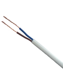 Шнур ШВВП 2*0.75 белый