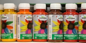 Колеровочная паста №24 Зеленая Экотерра 0.1л