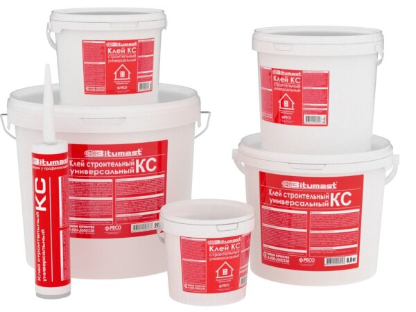 Клей строительный КС Битумаст 5кг 