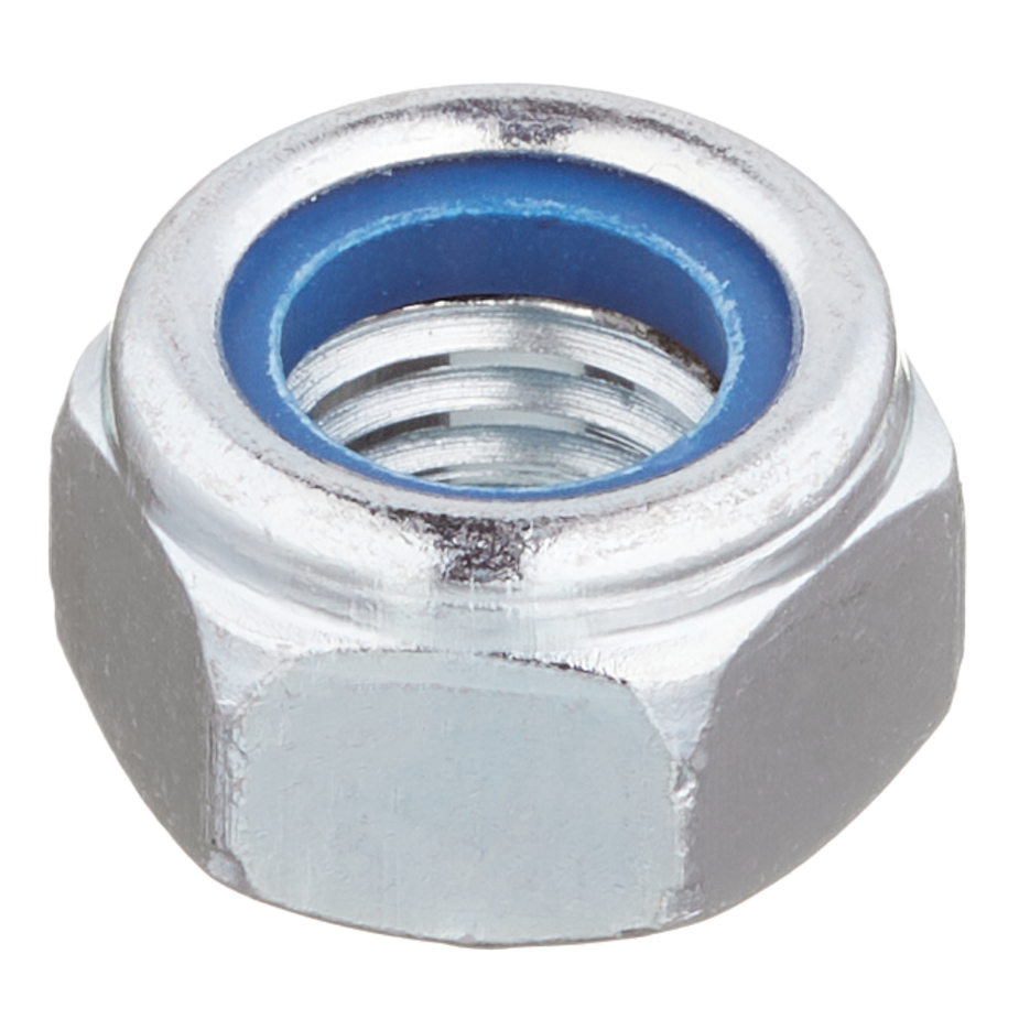 Гайка самоконтрящаяся М12 оцинкованная весовая