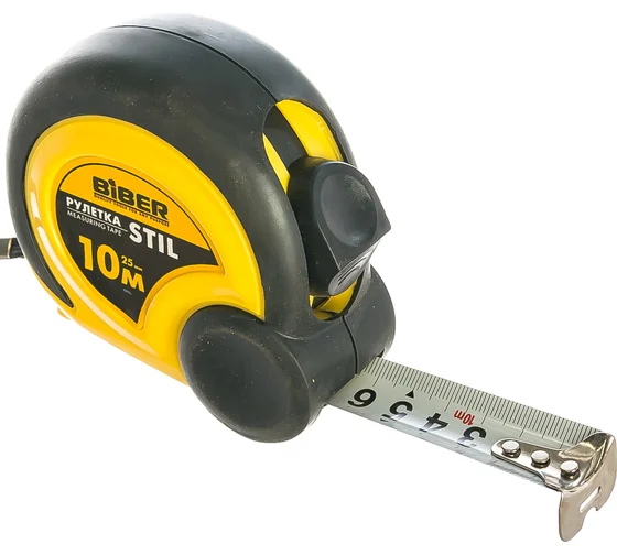 рулетка 10*25мм STIL Бибер 40085
