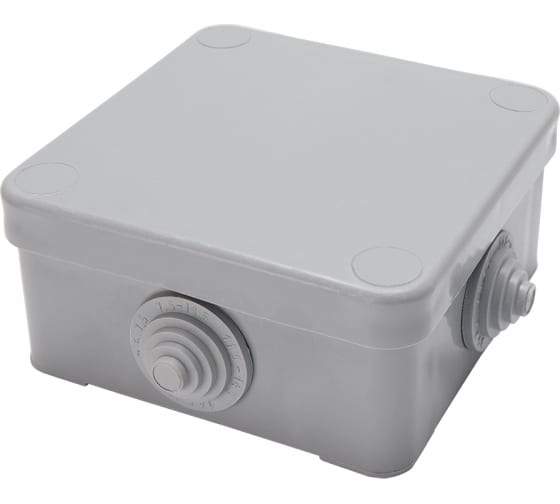 Коробка распределитель 91*91*44 10А STEKKER 39251