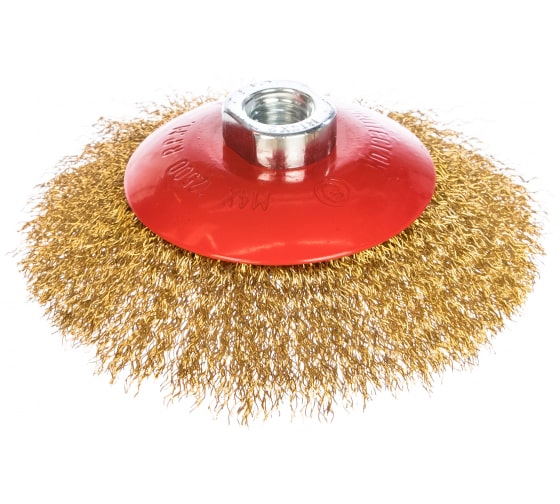Корщетка-чашка д125мм М14 витая тарелка Matrix 74616