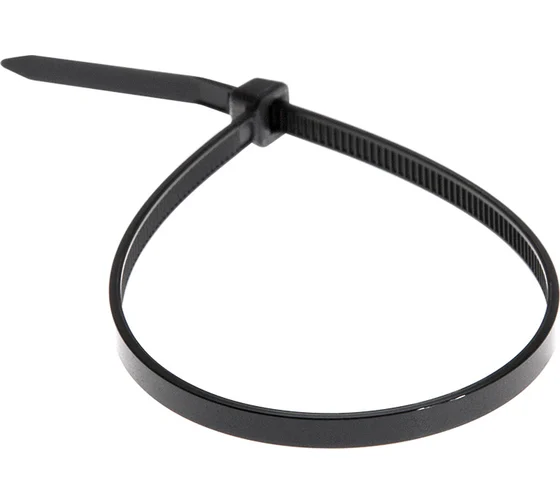 стяжка д\каб 350*4.6 (100шт) черн Бибер 197669