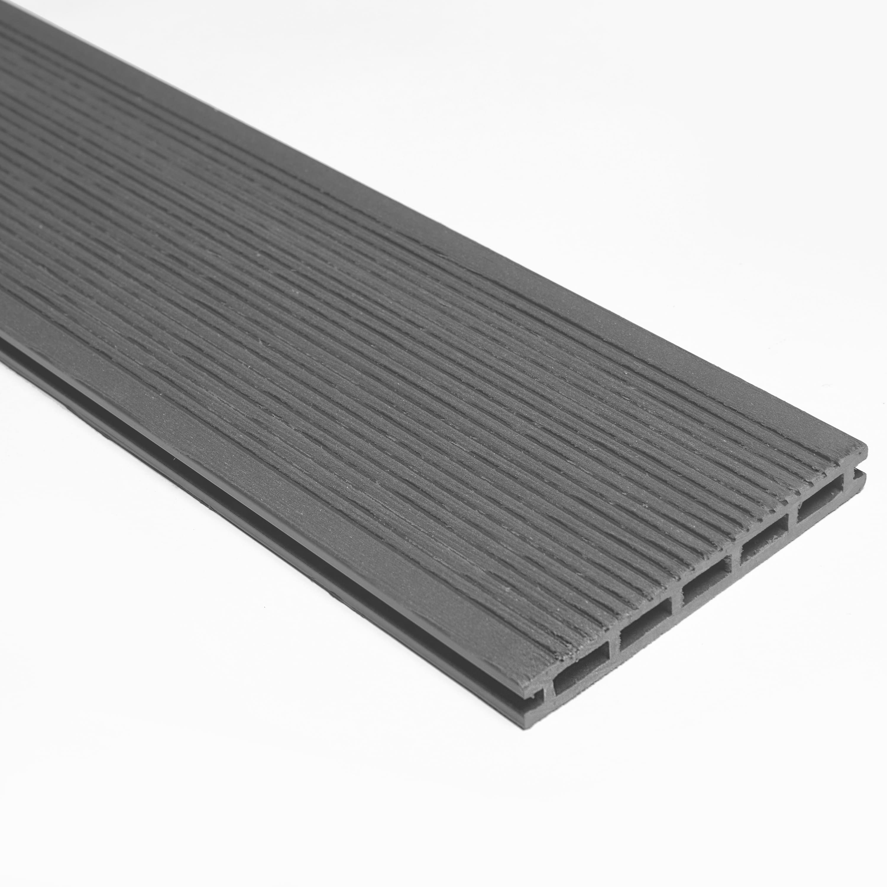 Доска террасная 145*22*3000 Серая Qiji Premium 