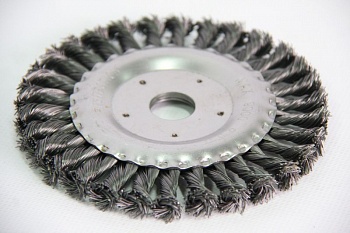 Щетка-крацовка 150мм д\шлифм в\пр 0.5мм 3492150 