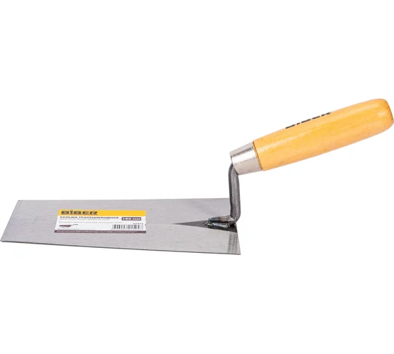 кельма штукатур 180мм трапец дер\руч Бибер 35415