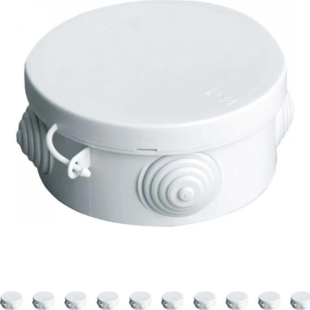 Коробка распределитель 65*40мм 4 входа 