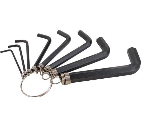 Ключи шестигранные набор 2-10мм (8шт) Бибер 90501