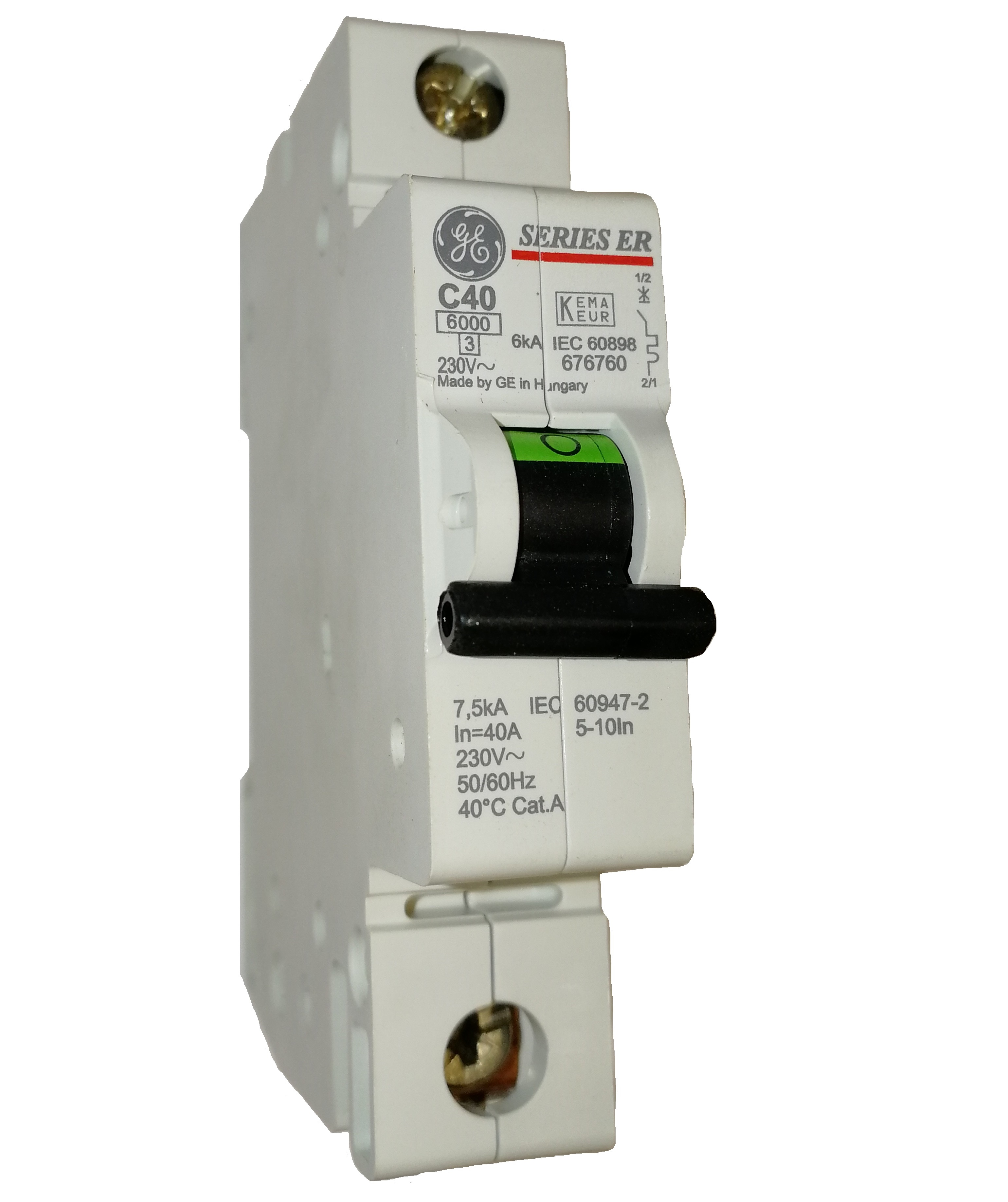 Автомат-выключатель GE Power Control 40А 1полюс 676760