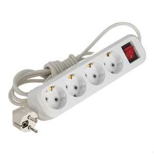 Удлинитель 3метра 4гнезда с заземлением STEKKER Home 39524 