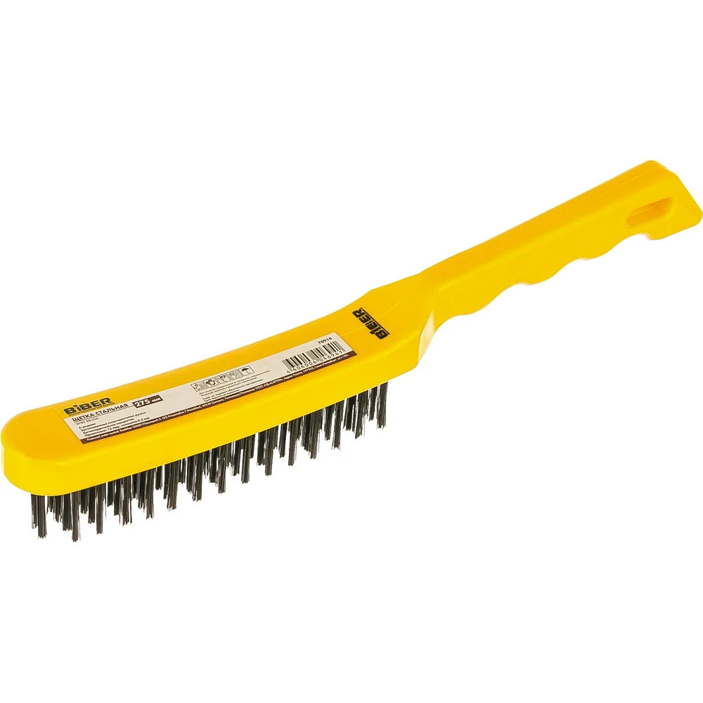 щетка проволоч 4ряд пласт\руч Бибер 70914