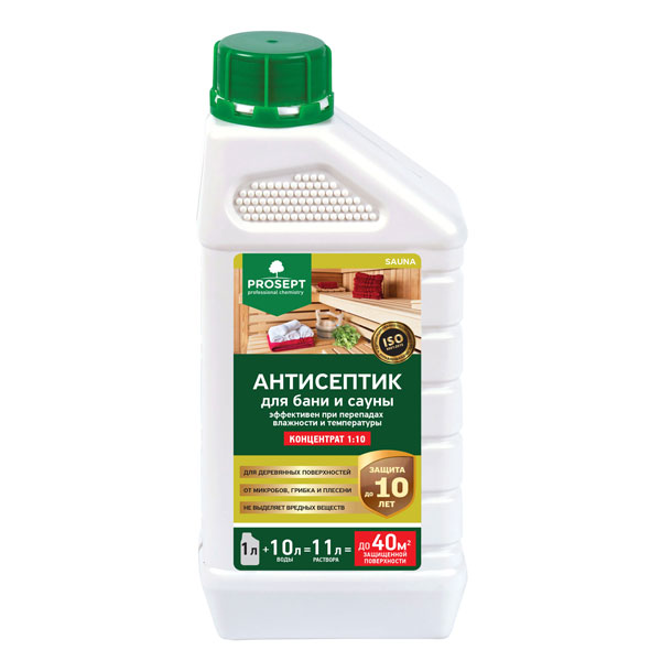 Антисептик Prosept Сауна 1л 