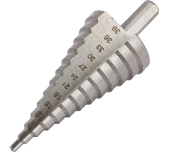 Сверло по металлу 4-39мм ступенчатое Hardcore 142439