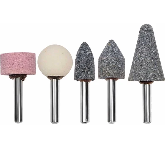 Камни точильные для дрели 5шт\уп Matrix 76020