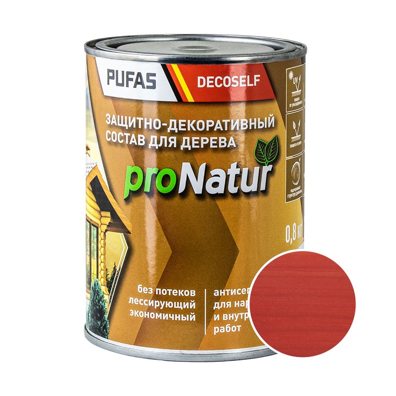 антисептик Пуфас ProNatur 0.8 рябина