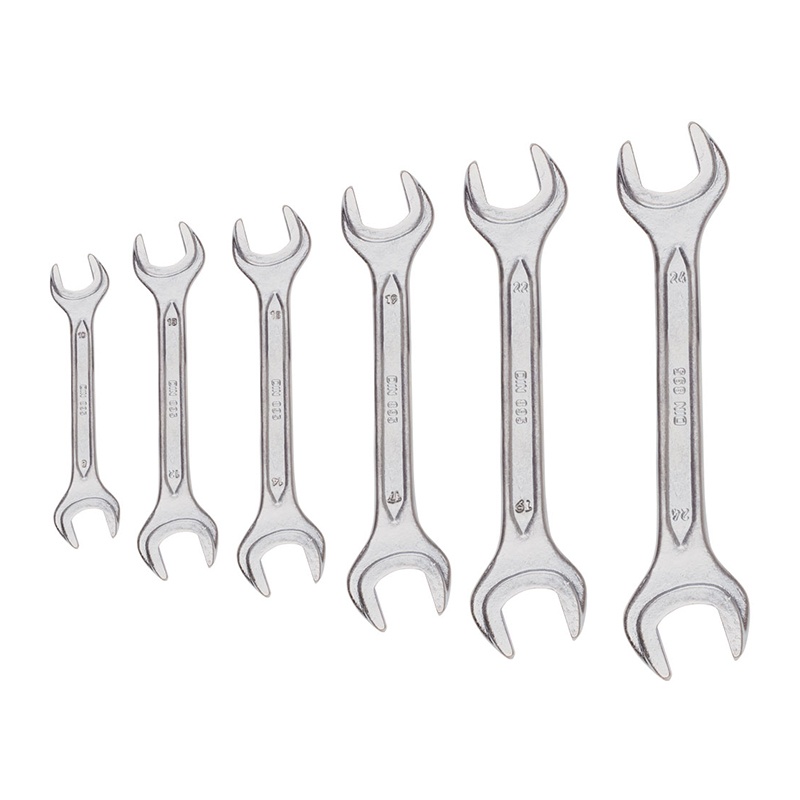 н-р ключей гаечных\рож 8-24мм (6шт) Бибер 90622