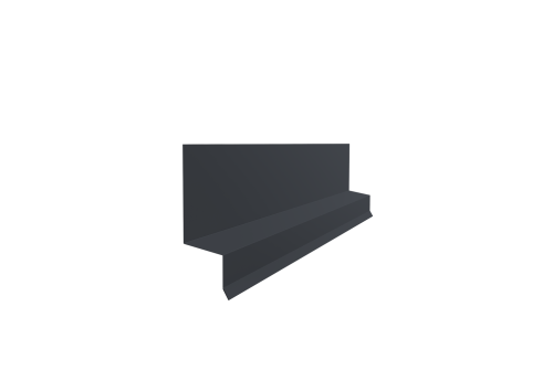 Отлив Мокрый асфальт 2*0.10 (полка 5см)