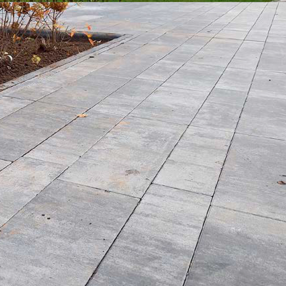 плитка тр 600*300*60 серая Плаза 203