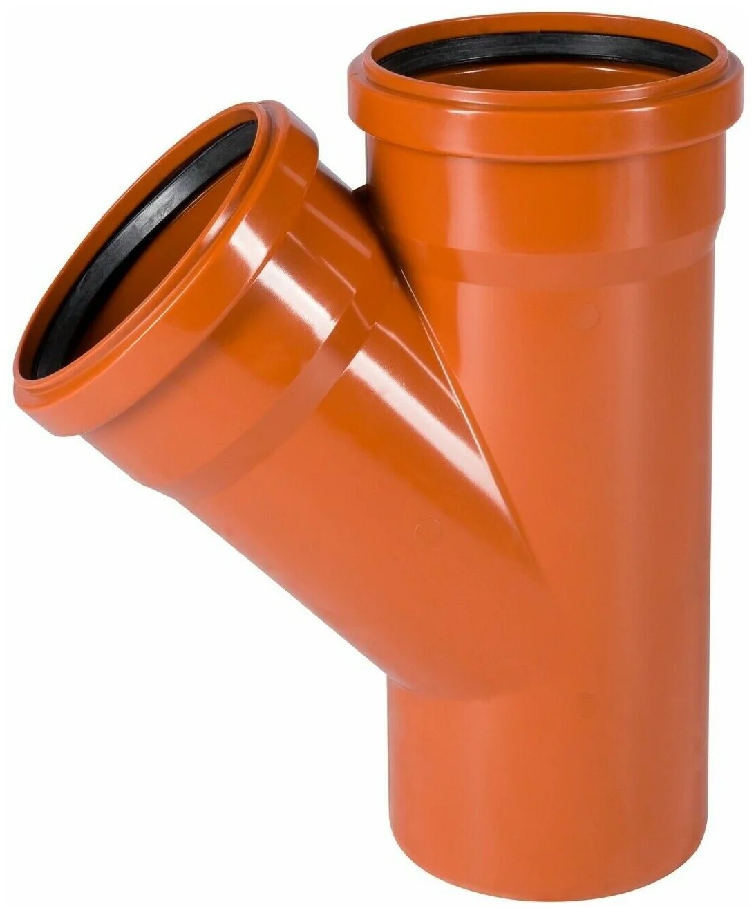 Тройник канализационный наружный 110*45 РТП 11677 