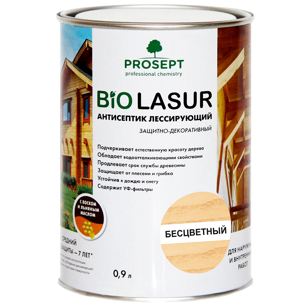 Антисептик Prosept Bio Las 0.9 безцветный