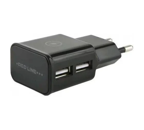 переходник СЗУ 2А USB черн\бел