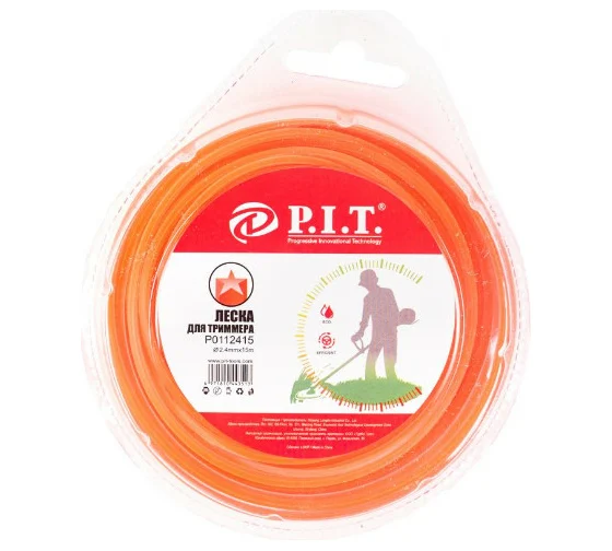 леска д\трим 2.4мм 15м звезда P.I.T.