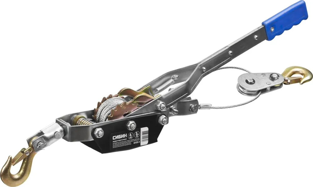 лебедка руч\рыч 4т 3м Сибин 43125-4