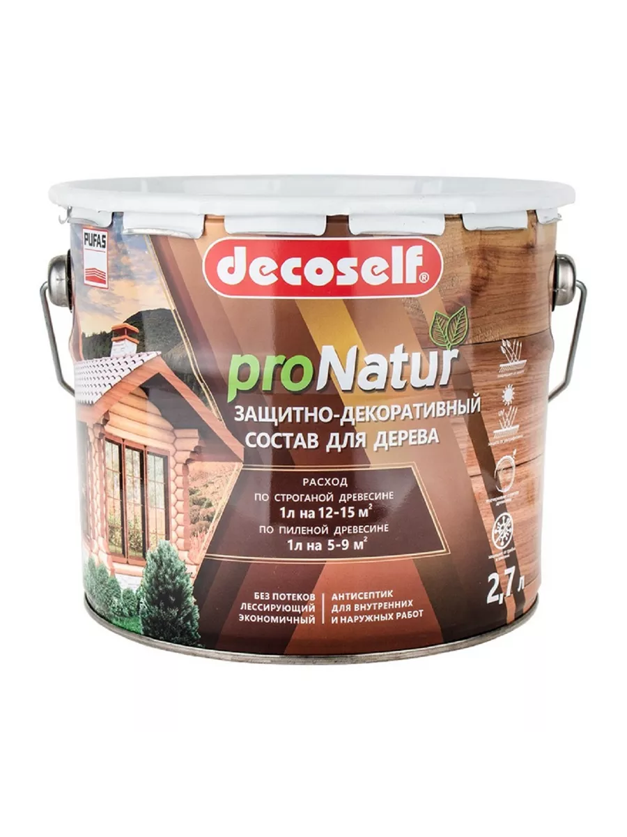 антисептик Пуфас ProNatur 2.7 махагон