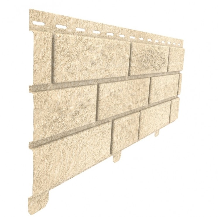 Фасадная панель Стоун-Хаус Кирпич Песочный 3035*230мм